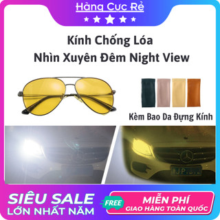 Mắt kính thời trang đi đường ban đêm Night View Glasses, chống lóa, chống bụi - Shop Hàng Cực Rẻ