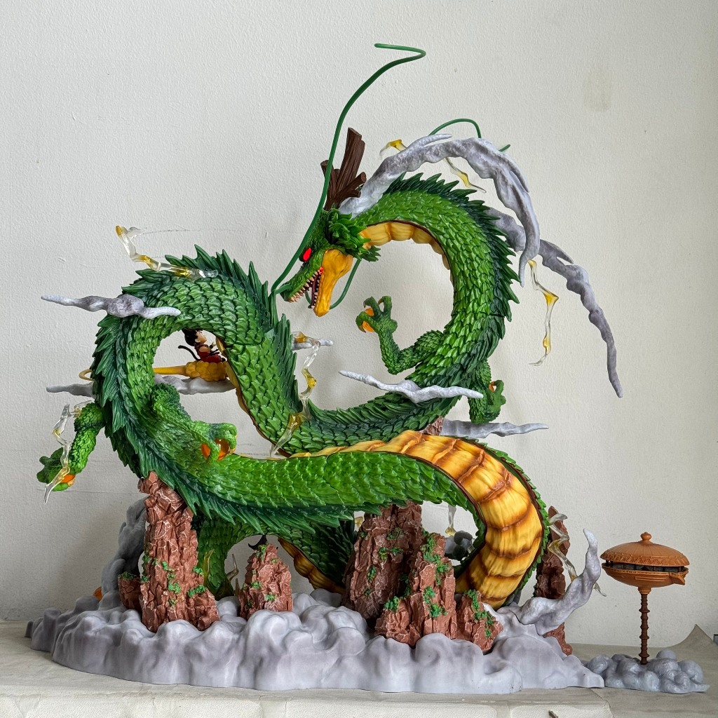 Mô hình rồng thần YoYo cao 45CM - rồng thần trái đất cao 49CM - Mô hình rồng thần kèm 7 viên ngọc rồng