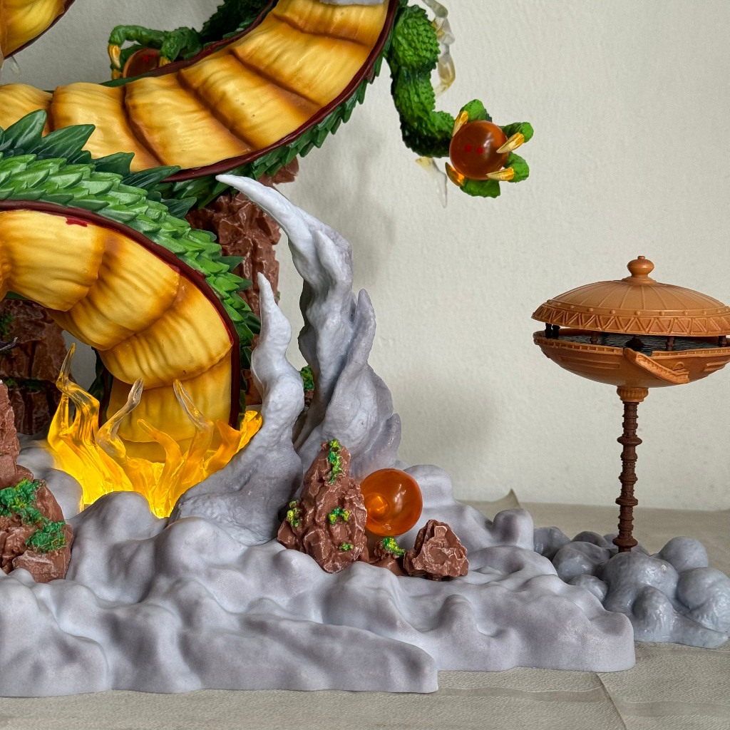 Mô hình rồng thần YoYo cao 45CM - rồng thần trái đất cao 49CM - Mô hình rồng thần kèm 7 viên ngọc rồng