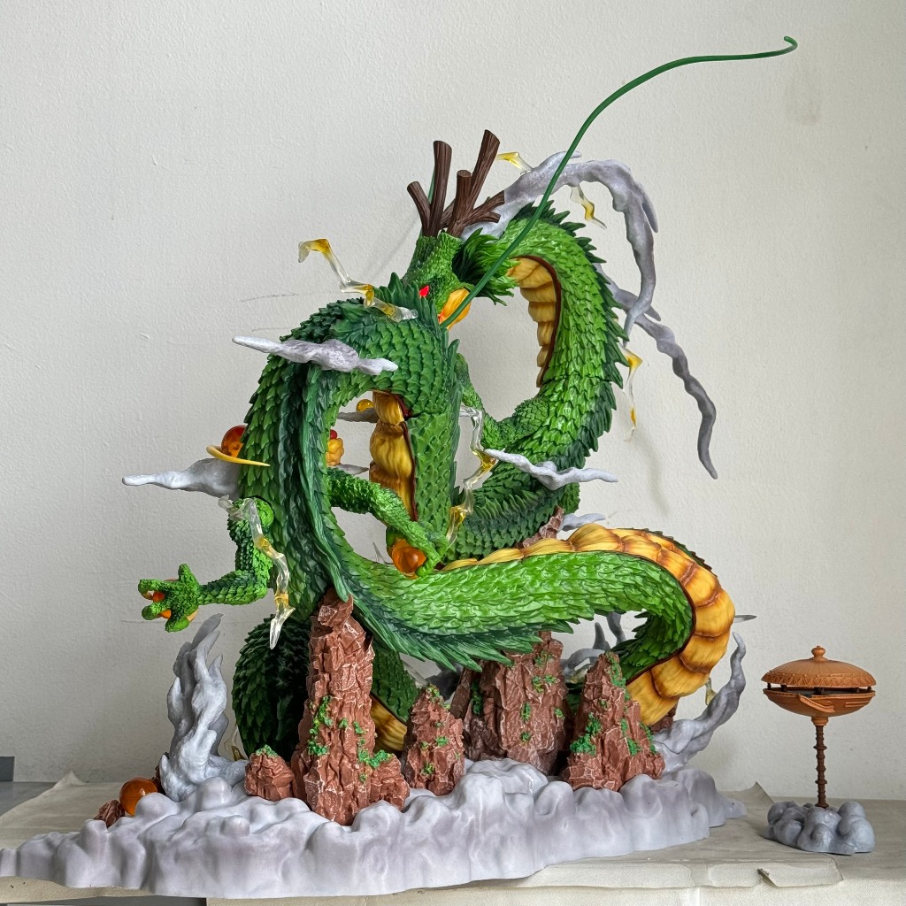 Mô hình rồng thần YoYo cao 45CM - rồng thần trái đất cao 49CM - Mô hình rồng thần kèm 7 viên ngọc rồng