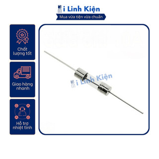 Cầu chì bếp từ 10A/15A/20A 5x20mm chân hàn mạch thủy tinh, sứ Ilinhkien