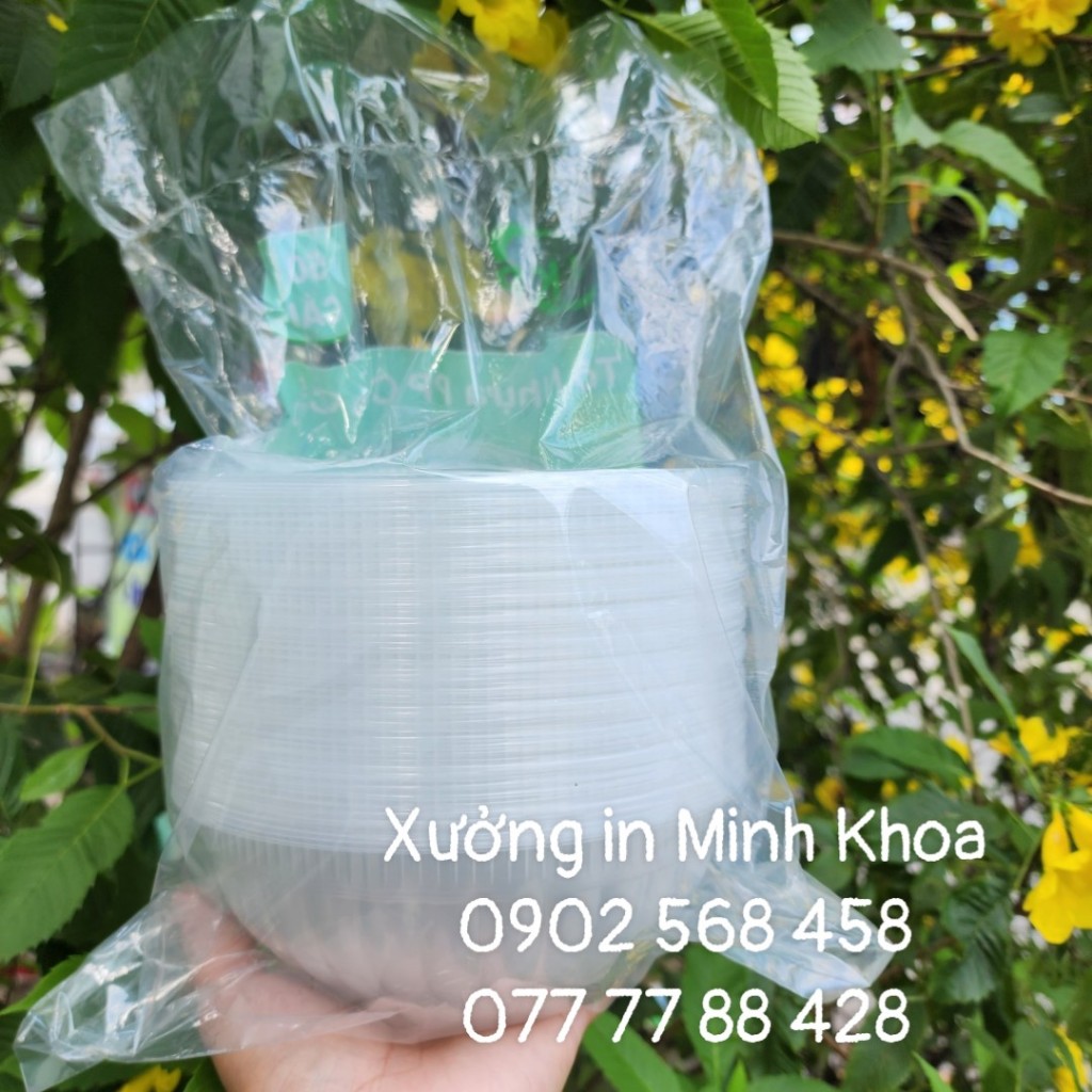 Thanh lý 100 tô nhựa 830ml tô nhựa trong