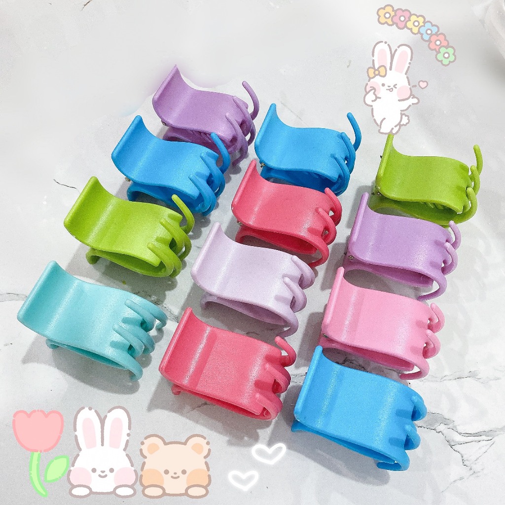 Kẹp Tóc Càng Cua 5 Răng Ngẫu Nhiên