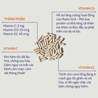 Viên uống Now Vitamin D3 K2 1000 IU 45 mcg của Mỹ hỗ trợ cho xương chắc