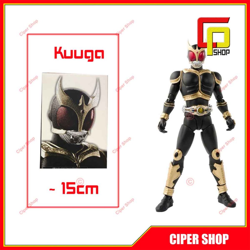 Mô hình Kamen Rider Kuuga - Đen - Figure Kuuga Amazing Might