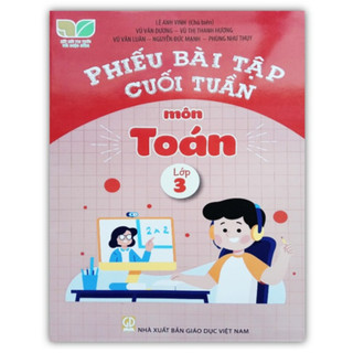 Sách - Phiếu bài tập cuối tuần môn Toán lớp 3