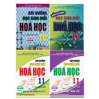 Sách - combo bồi dưỡng học sinh giỏi hóa học theo chuyên đề lớp 10, 11, 12