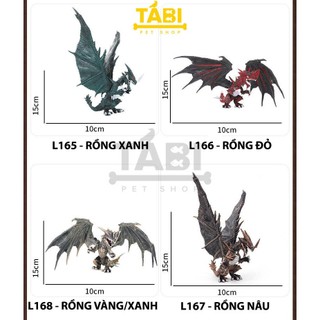 Mô hình rồng trang trí hồ cá, bể cá, chậu cây, tiểu cảnh terrarium