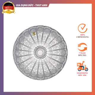 Đĩa pha lê mài Bohemia đường kính 31cm sản xuất tại Séc