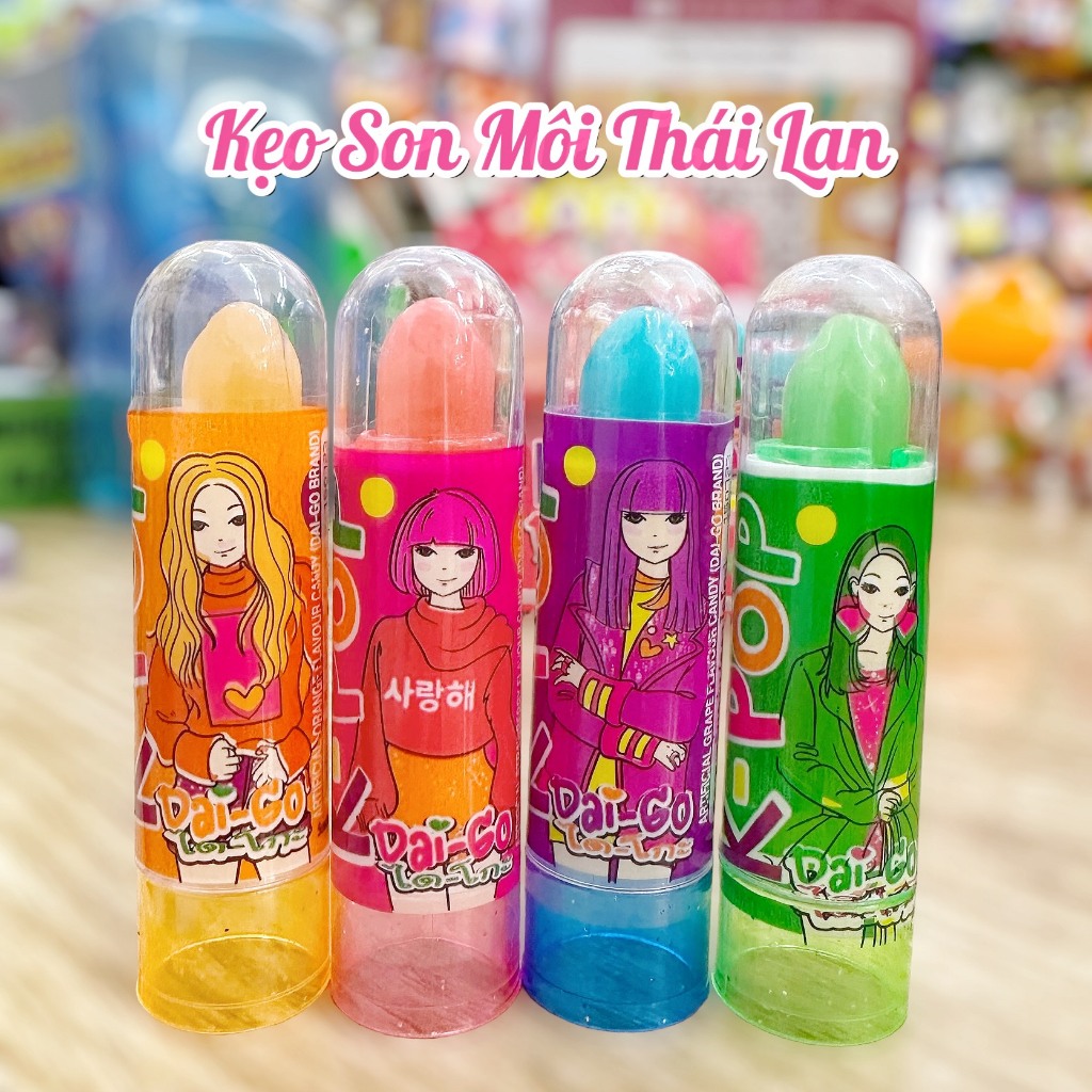 Kẹo son vị trái cây K-Pop Dai-Go ⚡ Chính hãng Thái Lan  ⚡ SIÊU NGON