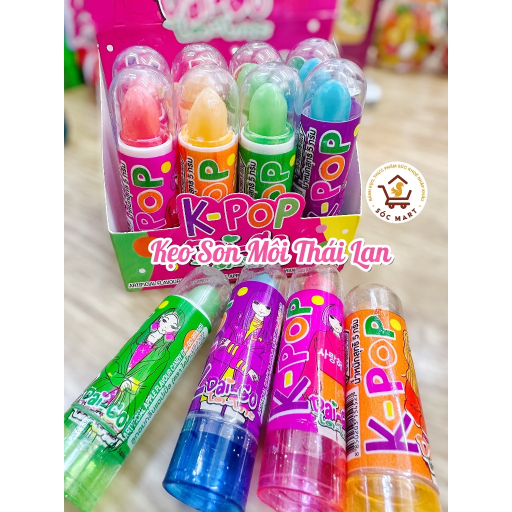Kẹo son vị trái cây K-Pop Dai-Go ⚡ Chính hãng Thái Lan  ⚡ SIÊU NGON