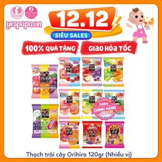 Thạch trái cây Orihiro 120gr