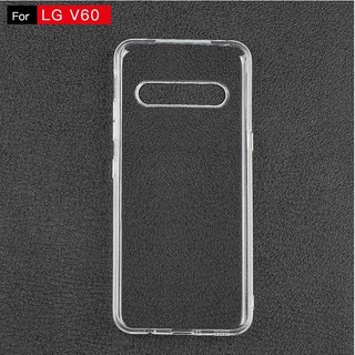 Ốp điện thoại tpu dẻo trong suốt cho lg v60 thinq 5g