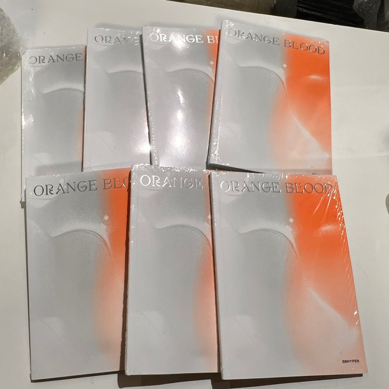 Album ENHYPEN - ORANGE BLOOD chọn ver