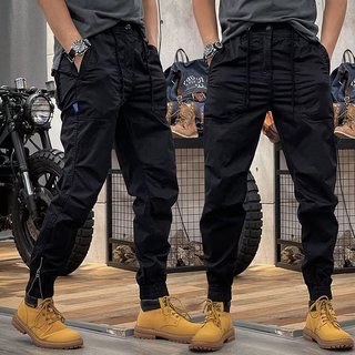 JGH4 - Quần Kaki Jogger Túi Hộp bo gấu, lưng thun khóa kéo Cao Cấp phong cách trẻ trung năng động.