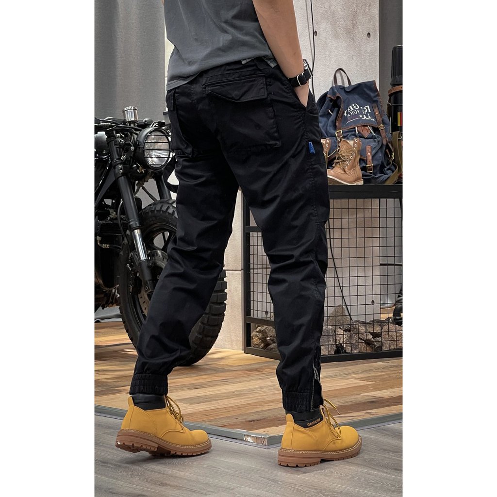 JGH4 - Quần Kaki Jogger Túi Hộp bo gấu, lưng thun khóa kéo Cao Cấp phong cách trẻ trung năng động.