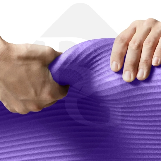 Thảm tập gym yoga tại nhà dày 10mm, Eco Friendly chống trượt chất liệu NBR mềm mại và chống nước, dễ dàng vệ sinh