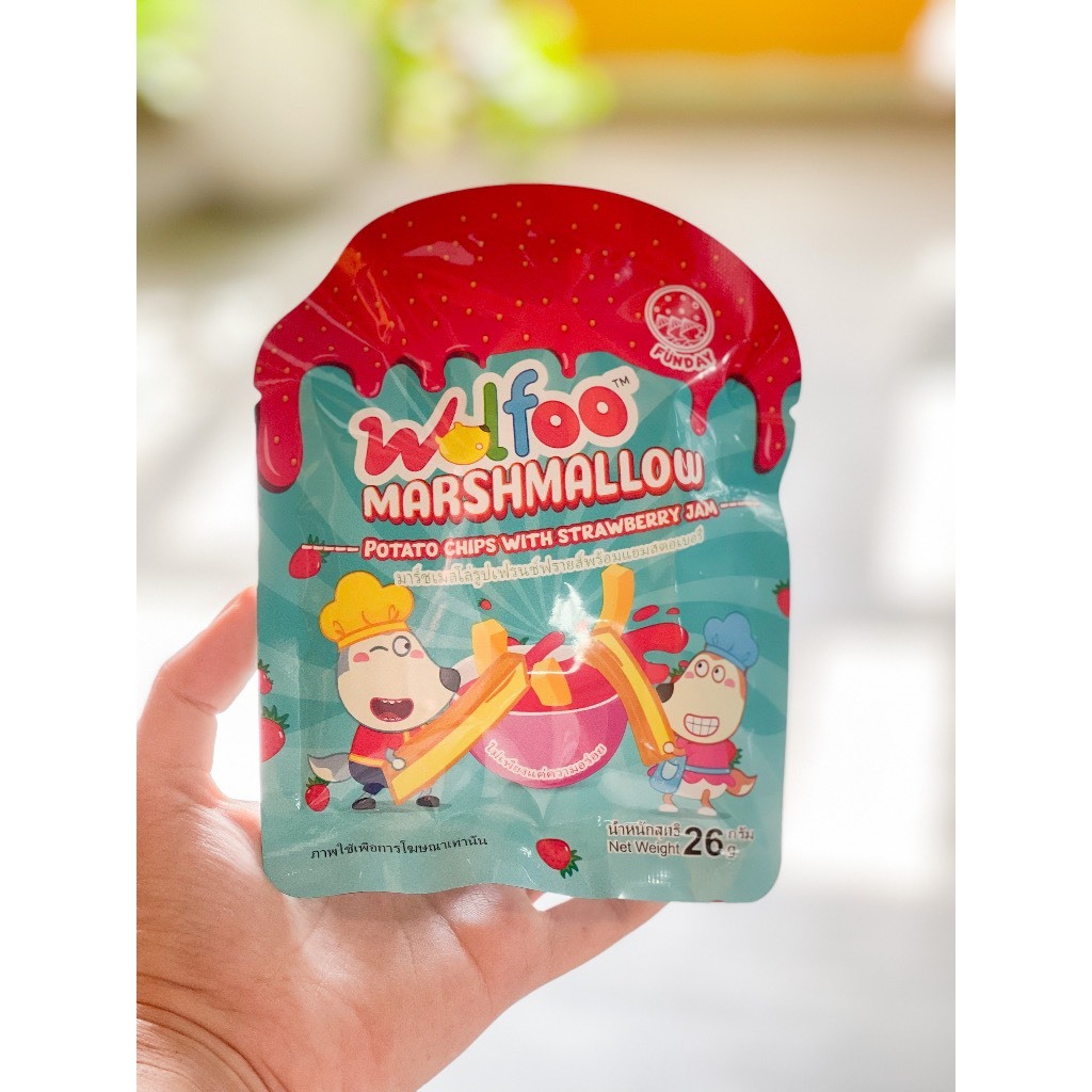 Kẹo dẻo WOLFOO - kẹo dẻo vị xoài bóc vỏ, cola, khủng long nhân chảy mứt táo - kẹo Marshmallow khoai tây mứt dâu tây