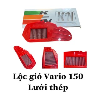 Lộc gió KN Vario lưới thép ( viền đỏ )
