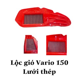Lộc gió KN Vario lưới thép ( viền đỏ )