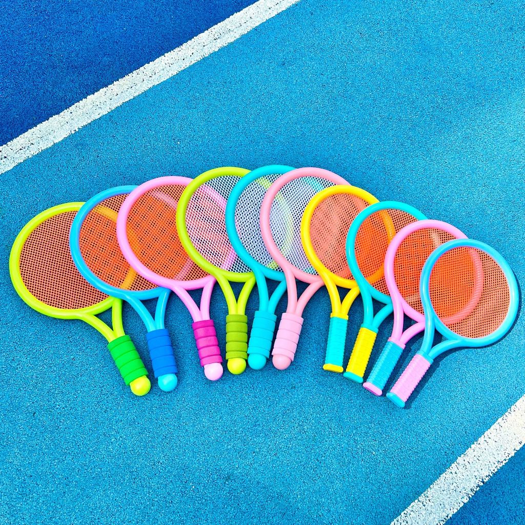 Bộ Vợt Đánh tennis Với Cầu Lông Đồ Chơi Ngoài Trời Trong Nhà Cho Trẻ Em