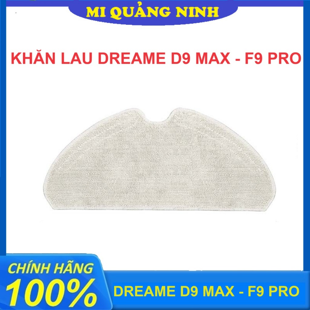 Phụ kiện Robot hút bụi Dreame F9 Pro, D9 Max - Chổi chính, Lọc Hepa, Khăn lau, Chổi cạnh, Nắp chặn chổi