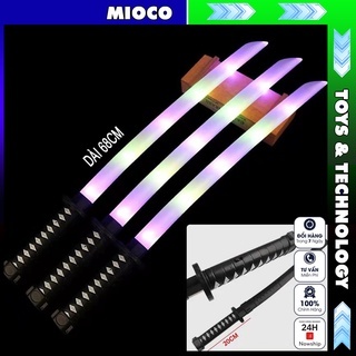 Kiếm nhật đồ chơi trẻ em có đèn led phát sáng ,có nhạc