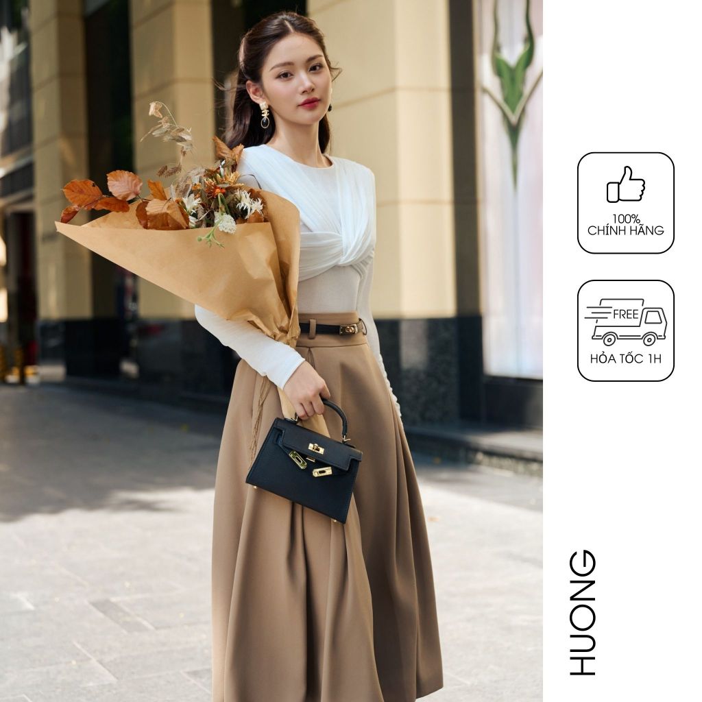 Áo thun Maven Top HUONG BOUTIQUE BSSM32