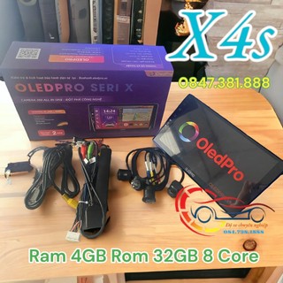 Màn hình liền camera 360 android oledpro X4s ram 4gb rom 32gb 8 core tặng bản đồ vietmaps2