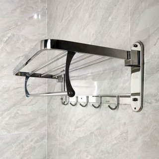 Máng khăn tầng đa năng INOX 304 - Máng khăn xếp - Thanh treo khăn đa năng - Giàn vắt khăn inox 304