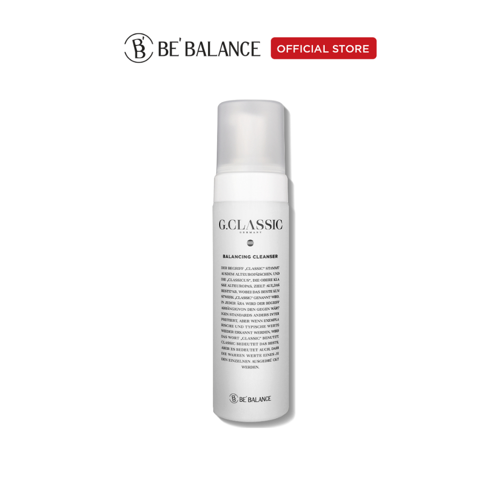 Sữa rửa mặt Chống lão hoá, Loại bỏ mụn đầu đen BEBALANCE GCLASSIC BALANCING CLEANSER 200ML