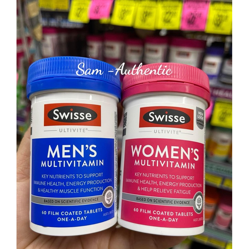 Vitamin tổng hợp cho nam giới Swisse Men's Multivitamin