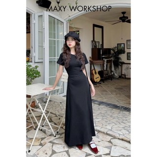 Đầm thắt dây chéo lưng Cross Back Dress Maxy Workshop