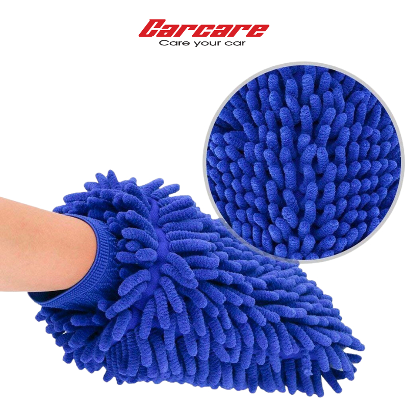 Bao tay lau rửa xe cho ô tô - Găng tay 2 mặt rửa xe máy, ô tô, lau dọn nội thất - Better Car