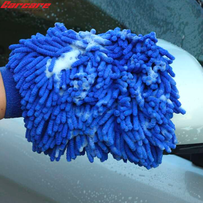 Bao tay lau rửa xe cho ô tô - Găng tay 2 mặt rửa xe máy, ô tô, lau dọn nội thất - Better Car