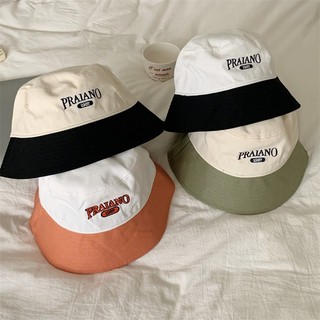 Mũ nón bucket vành tròn unisex, mũ bucket vành cụp phối màu cao cấp thời trang hàn quốc