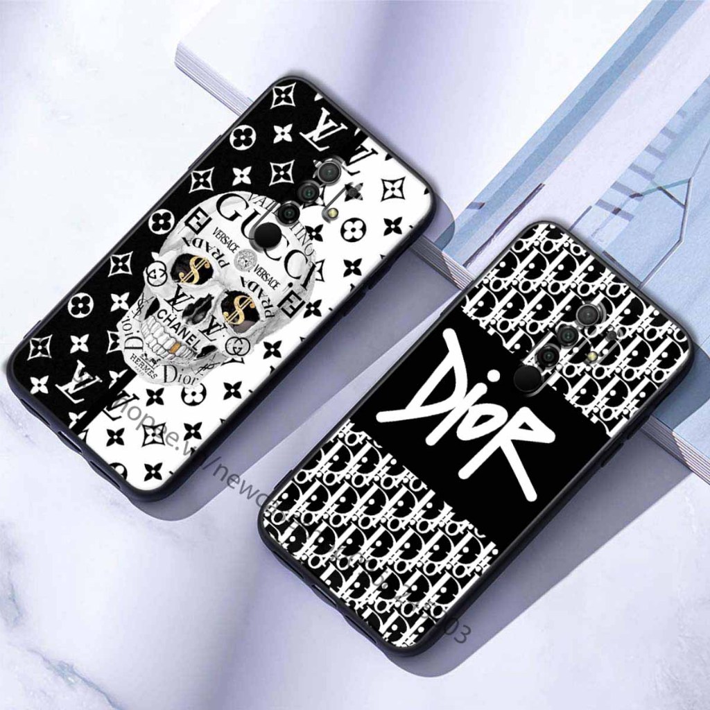 Ốp lưng Xiaomi Redmi 9 / Note 8 Pro in hình hình thương hiệu thời trang cao cấp