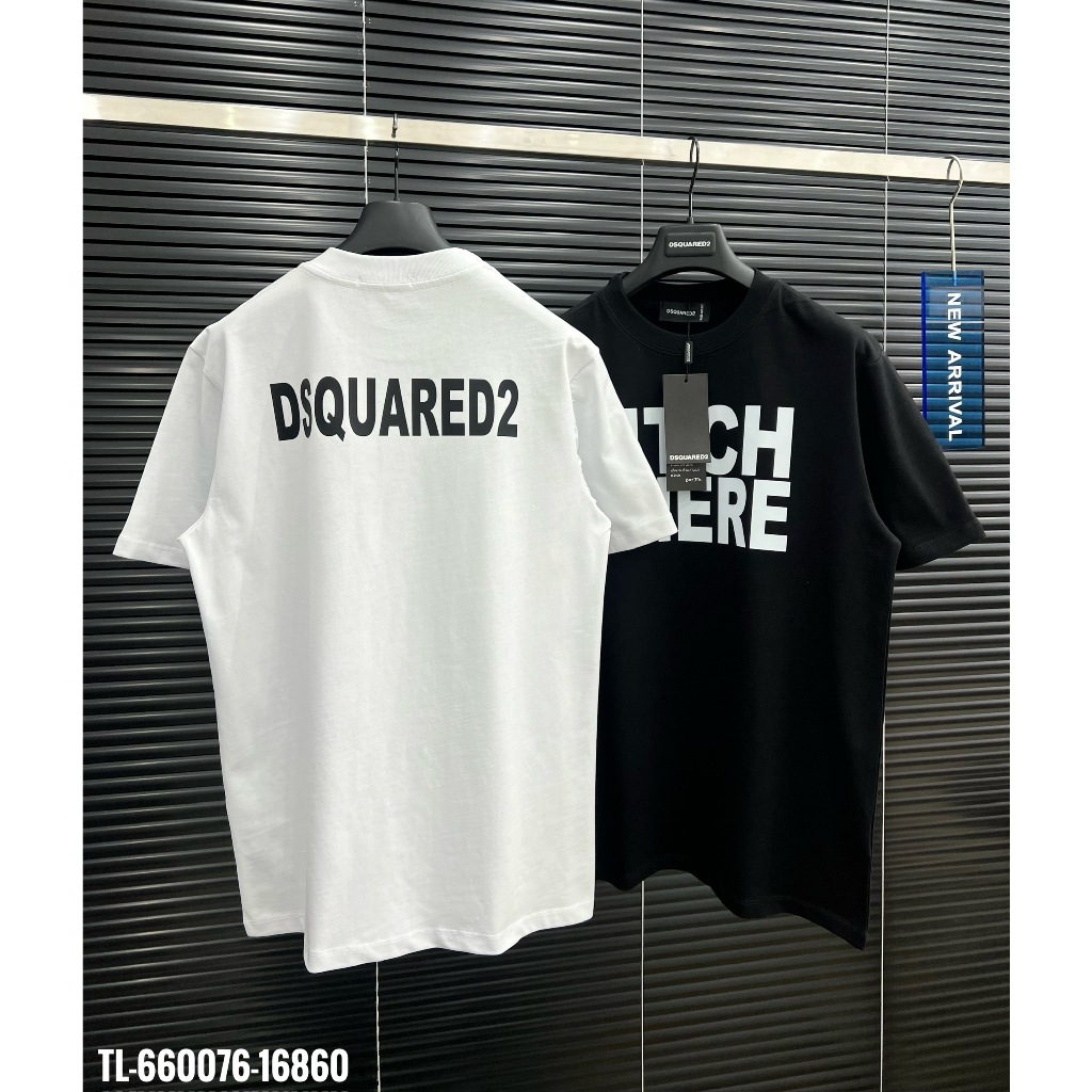 🔥Hot🔥Áo thun DSQUARED2 bitch thiết kế hot trend Nam nữ New 2024