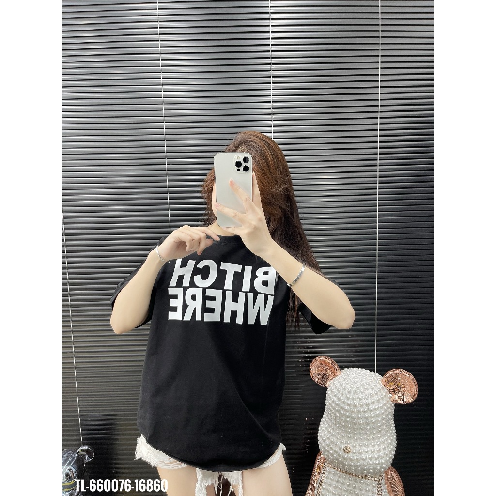 🔥Hot🔥Áo thun DSQUARED2 bitch thiết kế hot trend Nam nữ New 2024