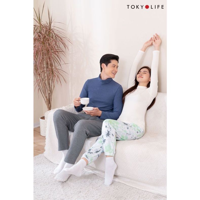 Áo giữ nhiệt NAM TOKYOLIFE WM Extra cổ lọ co giãn, giữ ấm TOKYOLIFE G7SMT101L/G7SMT101N