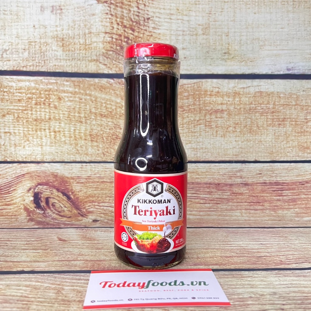 Sốt Teriyaki Thick {Kikkoman} (Đậm Đặc) chai thủy tinh 290G