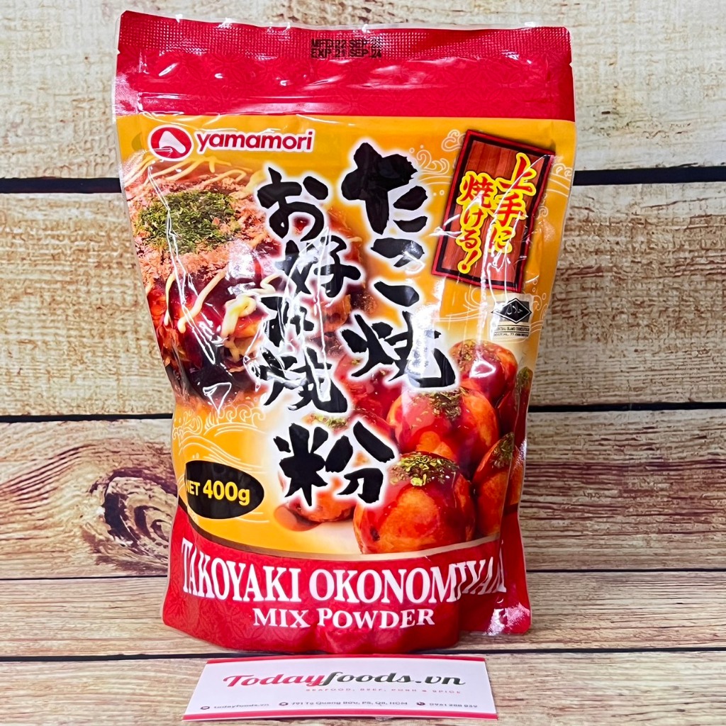 Nguyên Liệu Làm Bánh Bạch Tuộc Takoyaki, Bánh Xèo Nhật Bản Okonimi