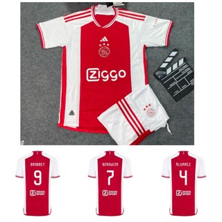 Áo Bóng Đá Ajax Đỏ Sân Nhà 20/21 Vải Thái - Áo Đá Banh Đẹp