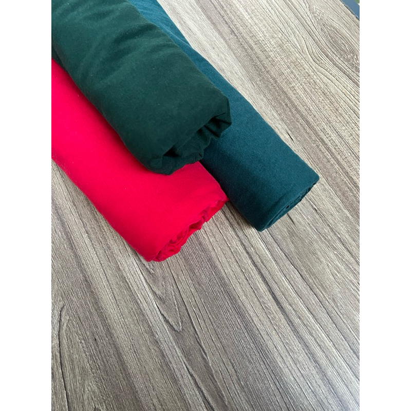 Vải thun cotton 4c Hàn tông màu Noel