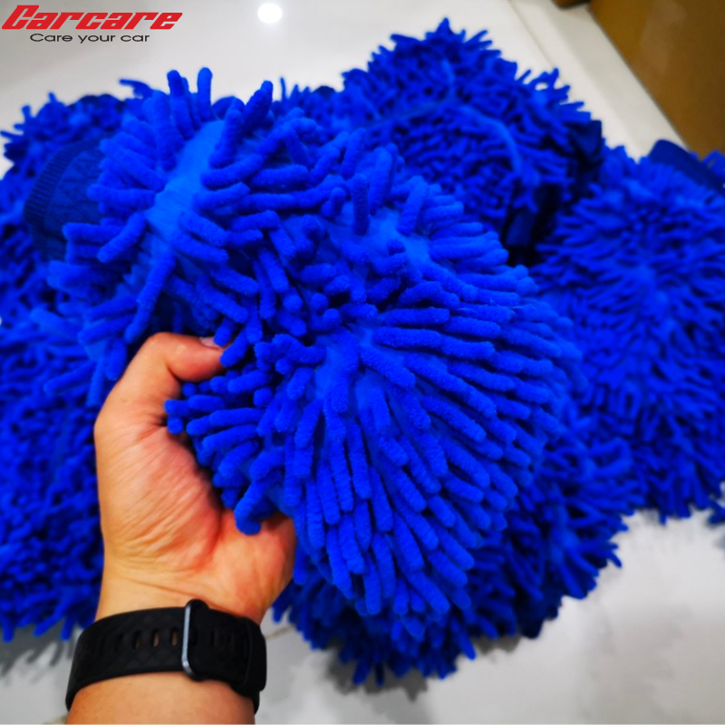 Bao tay lau rửa xe cho ô tô - Găng tay 2 mặt rửa xe máy, ô tô, lau dọn nội thất - Better Car