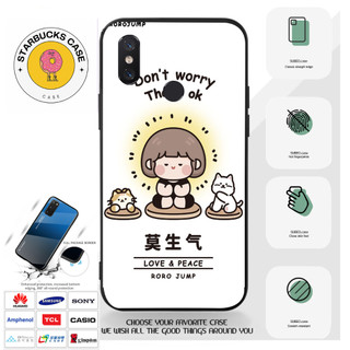 Ốp lưng điện thoại MI 8,MI 8 LITE,MI 8 SE  viền vuông họa tiết  CUTE phô mai que