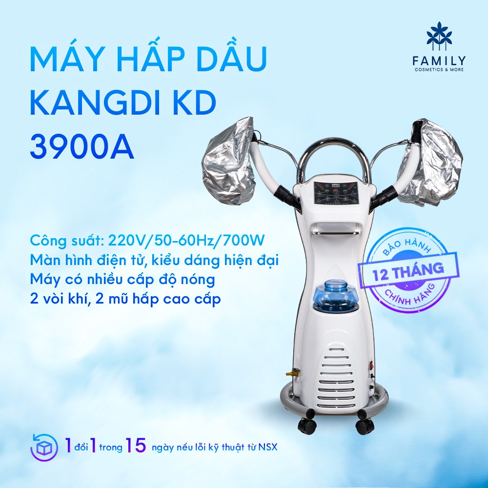 Máy Hấp dầu KangDi KD-3900A - Chuyên dụng dành cho Salon