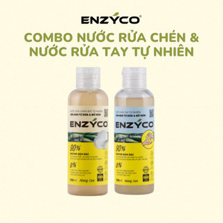 Combo Nước Rửa Chén Và Nước Rửa Tay Sinh Học ENZYCO 90% Enzyme Từ Dứa Dishwashing liquid
