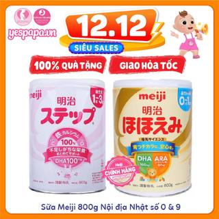 Sữa meiji 800g nội địa nhật số 0 & 9