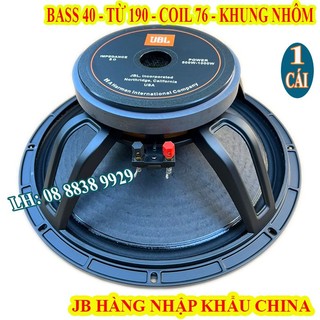 Củ loa bass 40 jb nhập khẩu, màng 2 gân, khung nhôm từ 190, coil 76 cao cấp - giá 1 chiếc